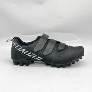 Specialized Mens 9.5 Recon 1.0 Mountain Bike Shoes MTB Black SPD Cleats Cycling